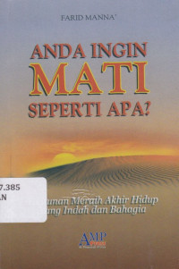 Image of Anda Ingin Mati Seperti Apa