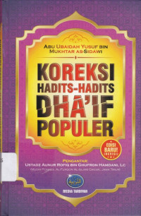 Image of Koreksi Hadits Dha'if Populer